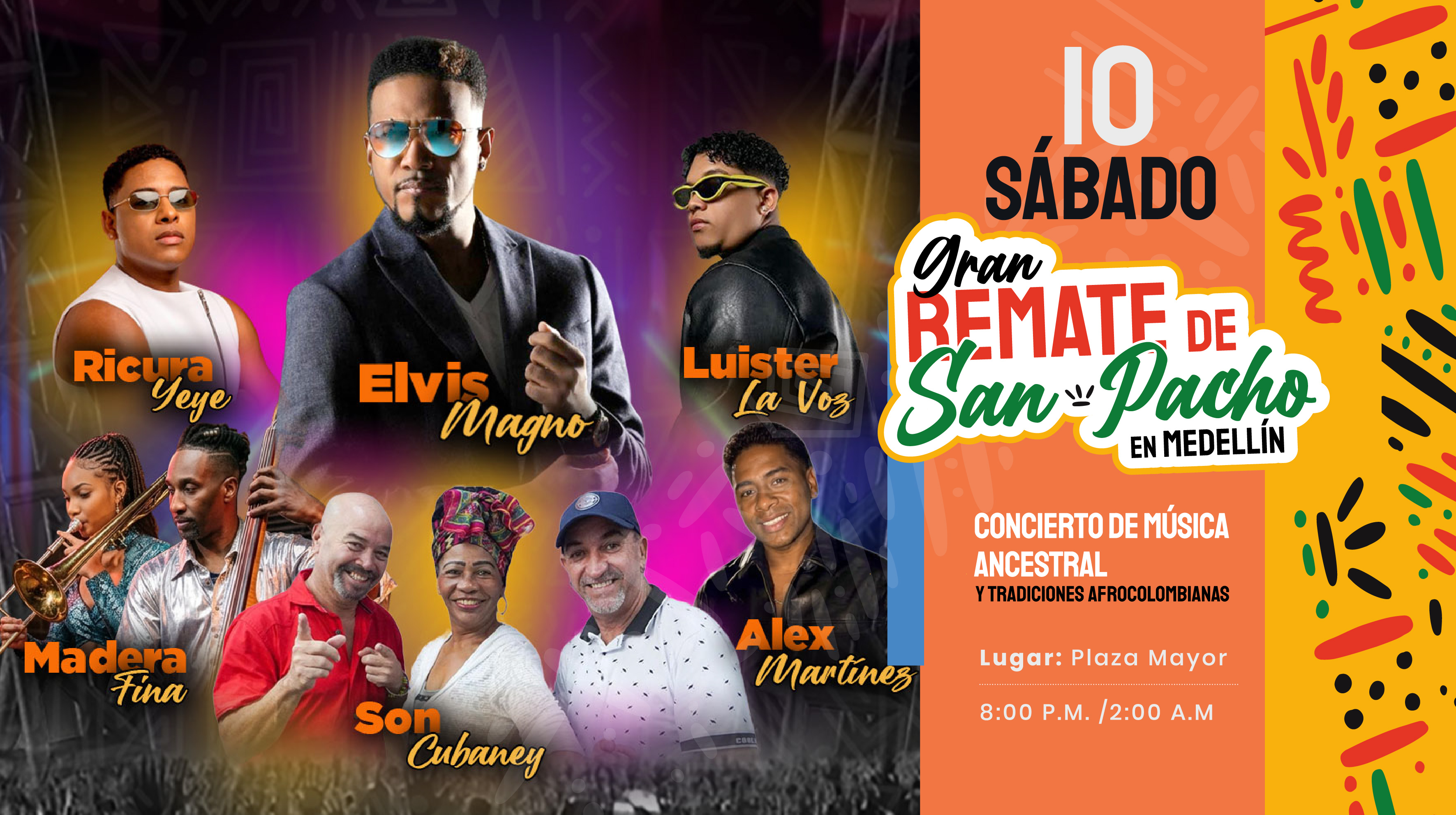 Concierto San Pacho Medellín